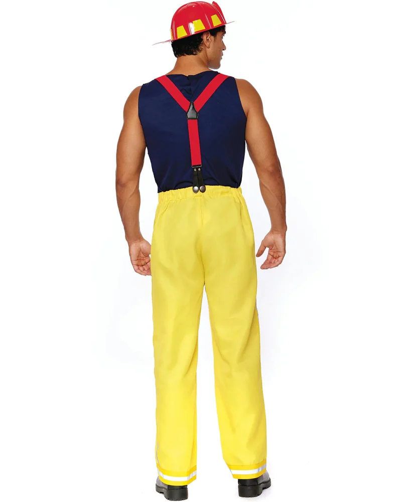 Fire Fighter Mens Costume - Image 2