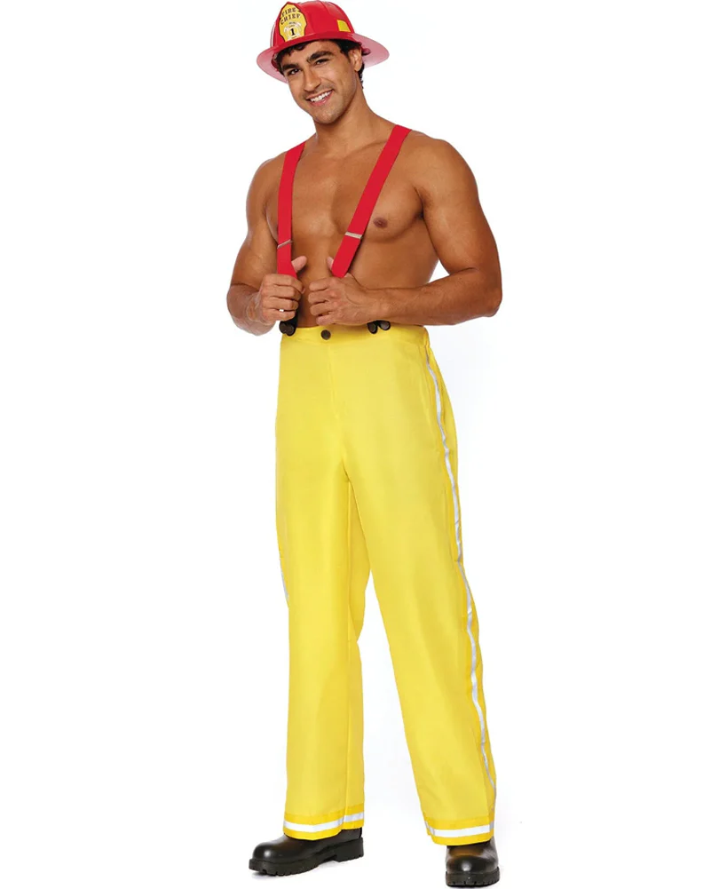 Fire Fighter Mens Costume - Image 3
