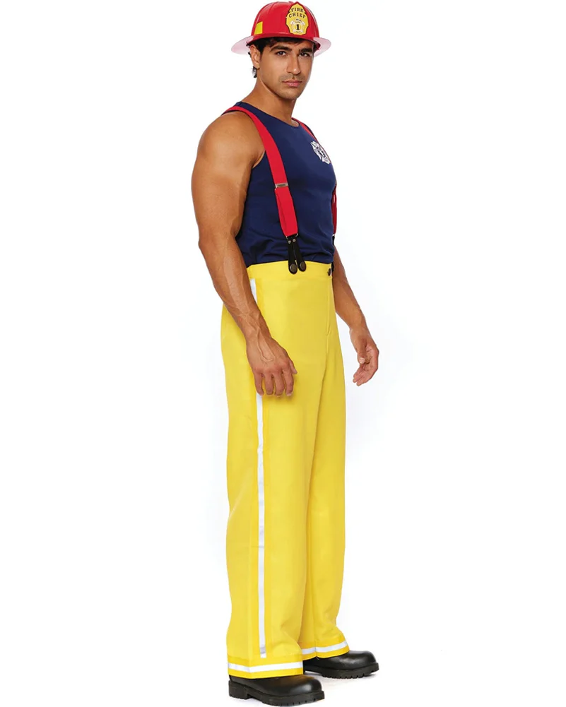 Fire Fighter Mens Costume - Image 4