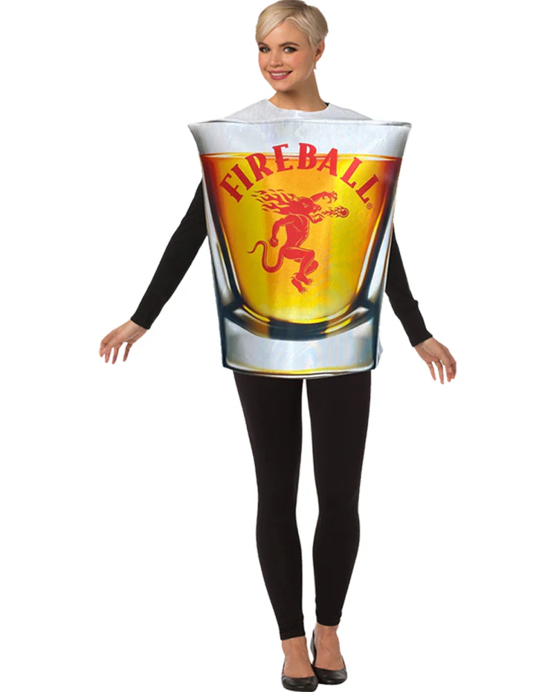 Fireball Shot Glass Adult Costume - Image 3