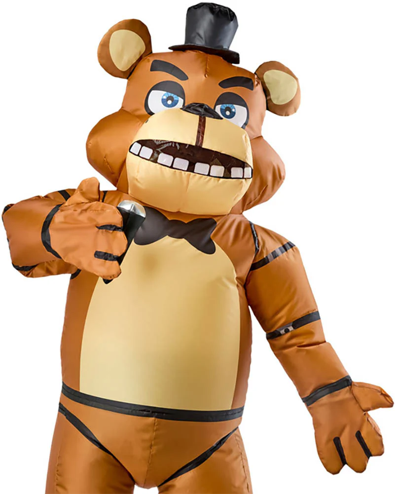 Five Nights at Freddys Freddy Inflatable Mens Costume - Image 5