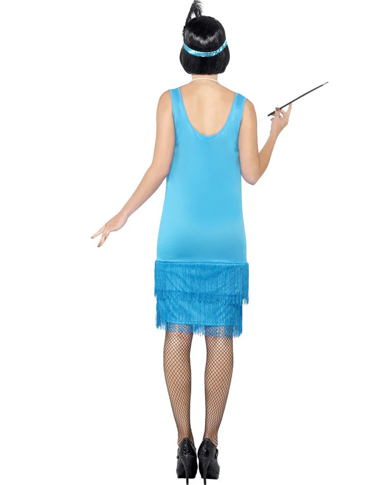 20s Flirty Flapper Womens Plus Size Costume - Image 3