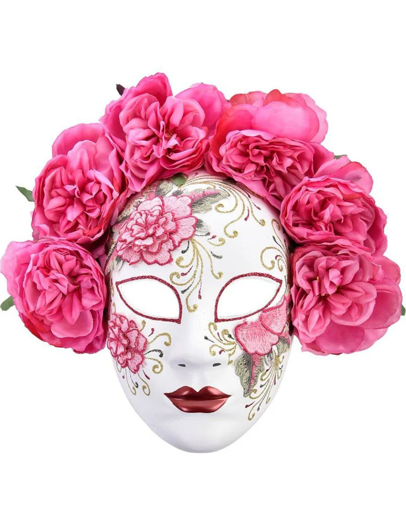 Florencia Floral Day of the Dead Mask