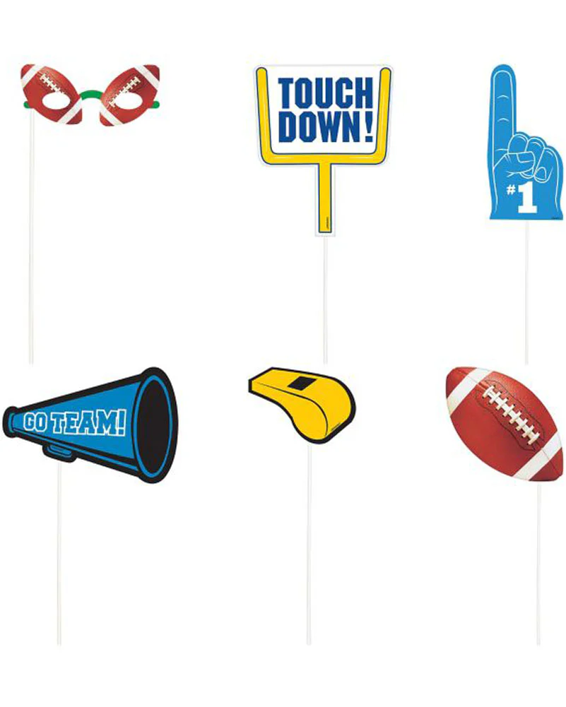 Football Photobooth and Props Pack of 14 - Image 5