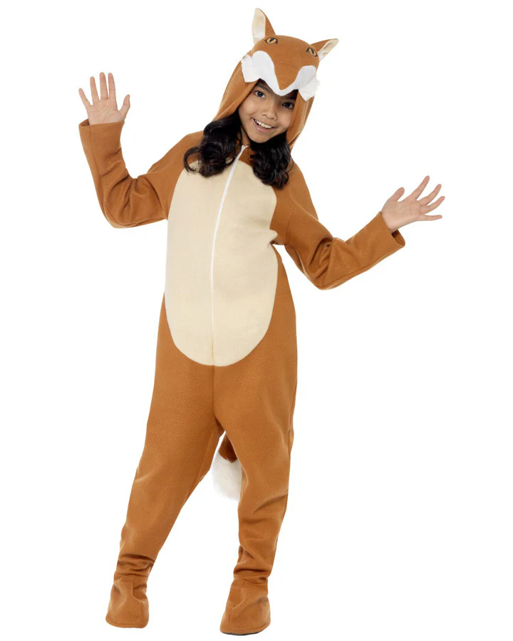 Fox Onesie Kids Book Week Costume