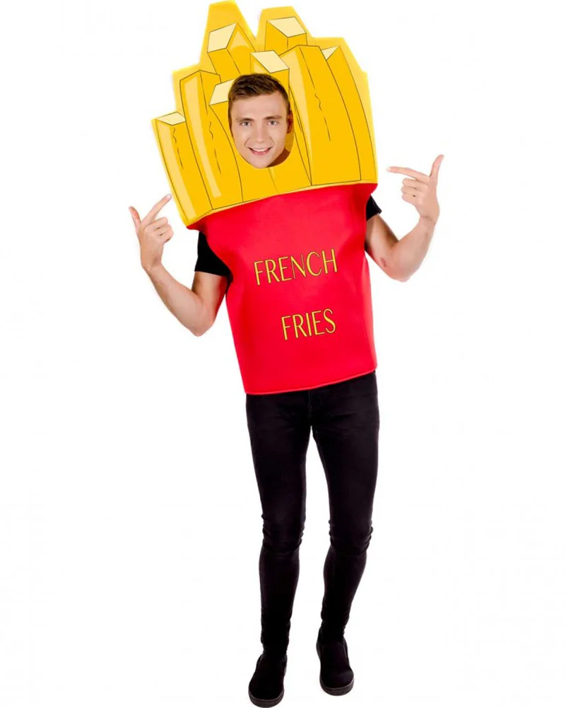 French Fries Adult Costume - Image 2