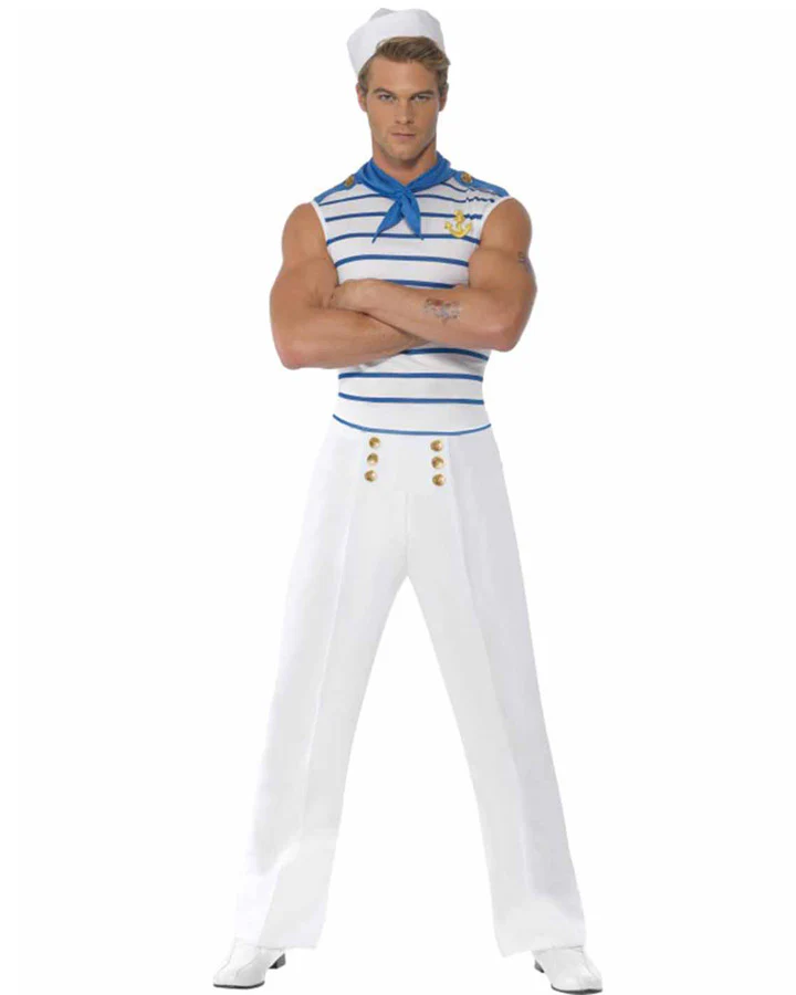 French Sailor Mens Costume