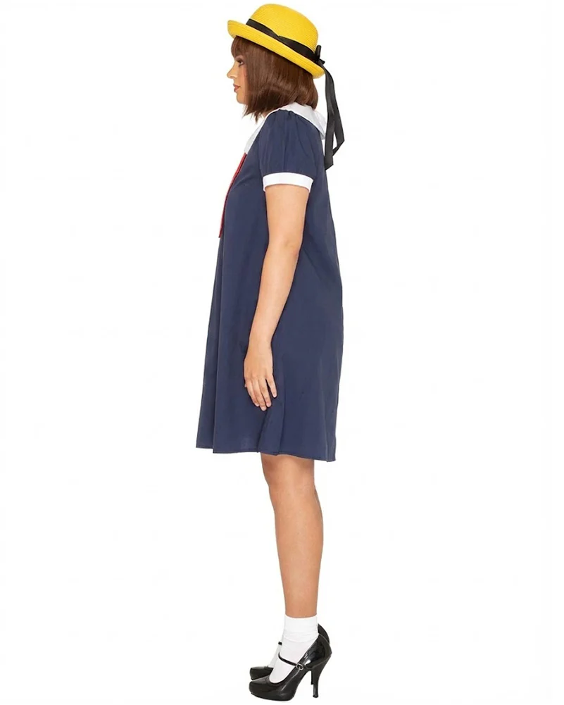French School Girl Deluxe Womens Book Week Costume - Image 3