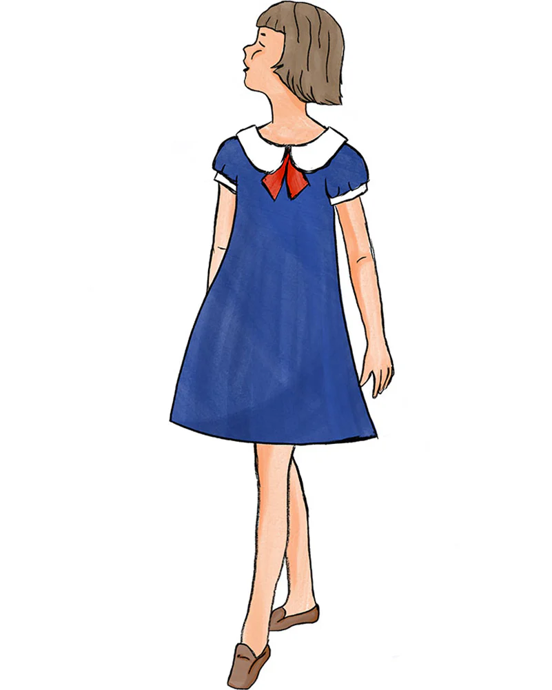 French School Girl Deluxe Womens Book Week Costume - Image 6
