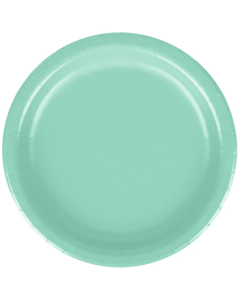 Fresh Mint 18cm Paper Plates Pack of 24