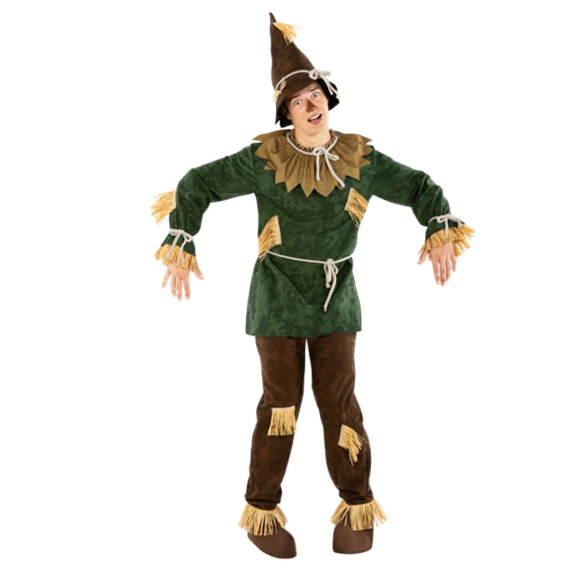 Friendly Scarecrow Mens Book Week Costume Size X-Large