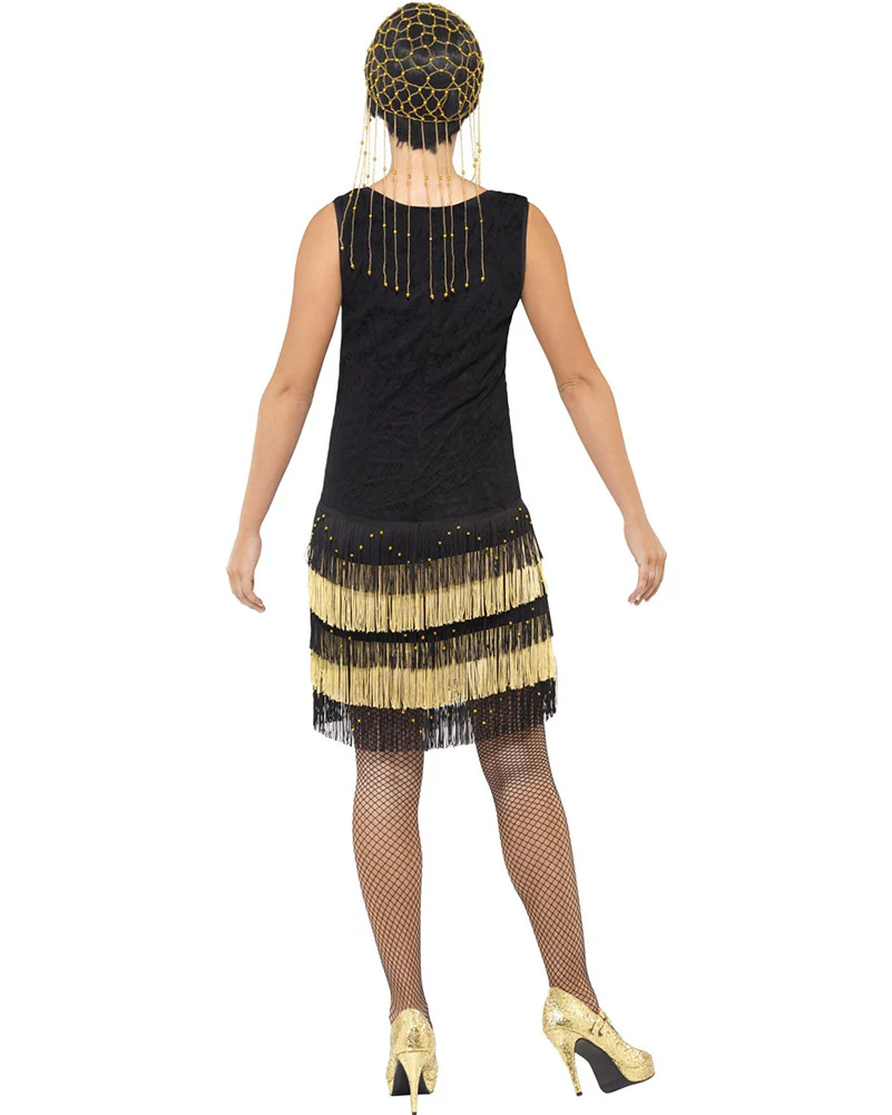 20s Fringed Flapper Womens Costume - Image 3