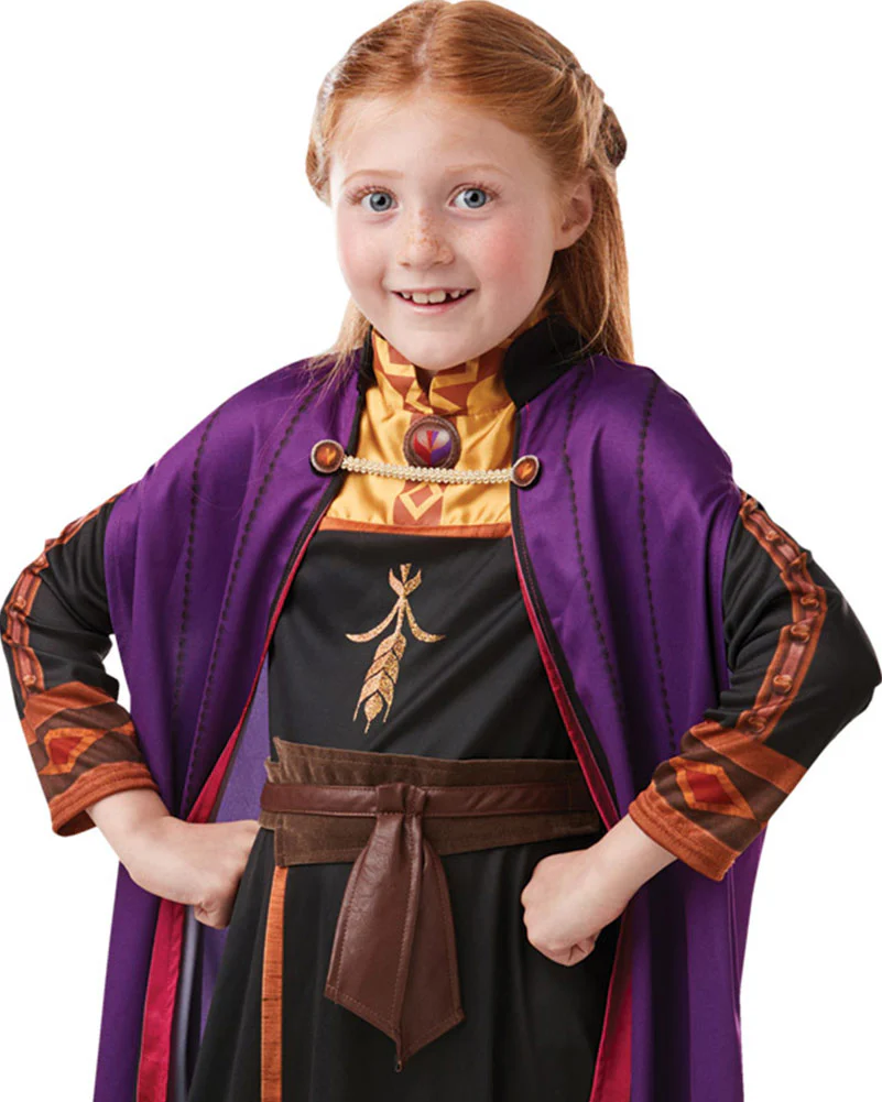 Disney Frozen 2 Anna Value Girls Costume - Image 2