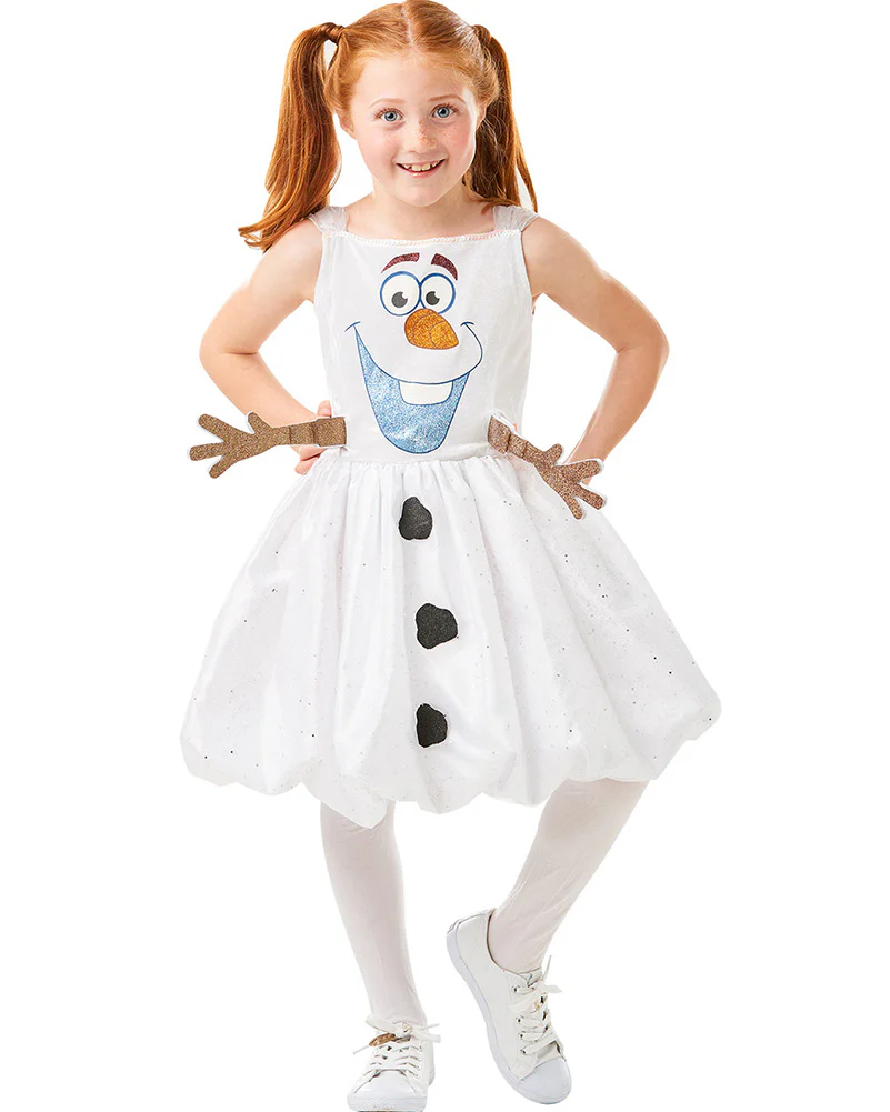 Disney Frozen 2 Olaf Tutu Dress Girls Costume - Image 2