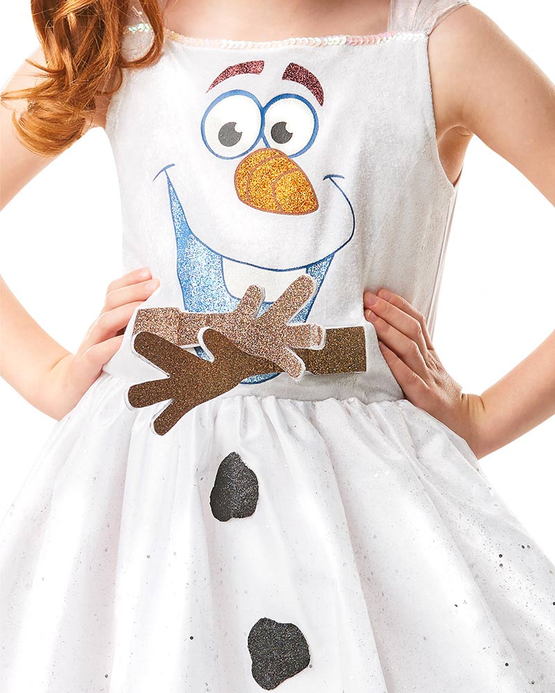 Disney Frozen 2 Olaf Tutu Dress Girls Costume - Image 3