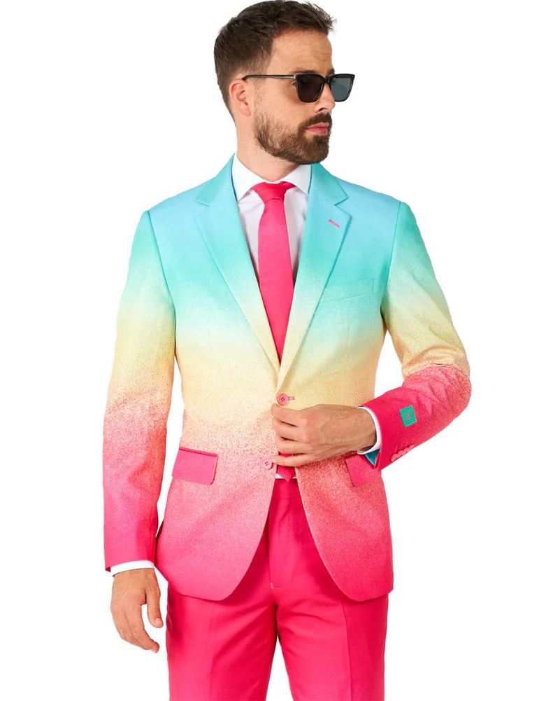 Funky Fade Opposuit Premium Mens Suit - Image 6