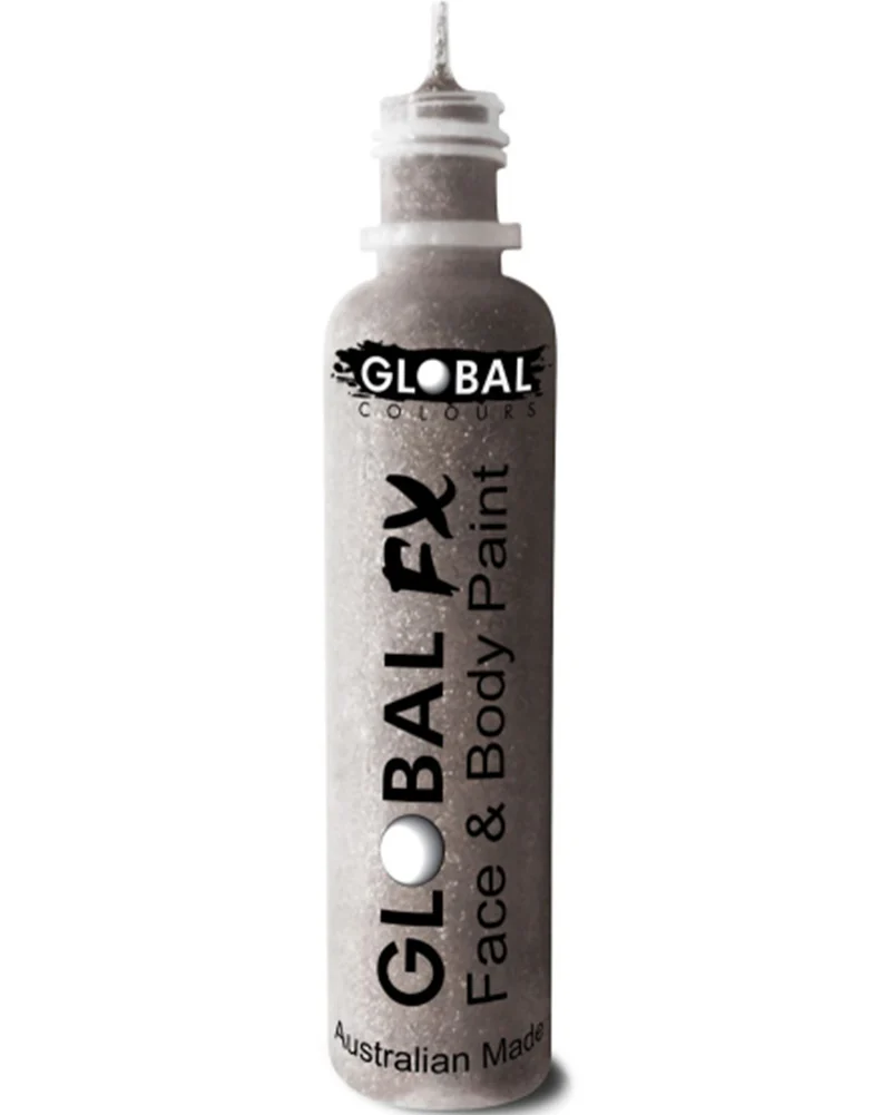 FX Body Glitter Silver Applicator 36ml