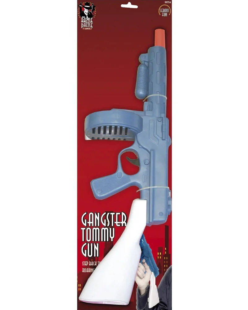 Gangster Tommy Gun Prop 49cm - Image 2