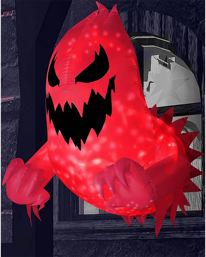 Ghost Broke Out Window Breaker Inflatable Decoration 1.3m