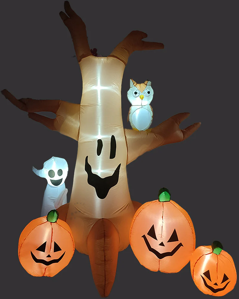 Ghost Family Tree Lawn Inflatable 2.4m - Image 2