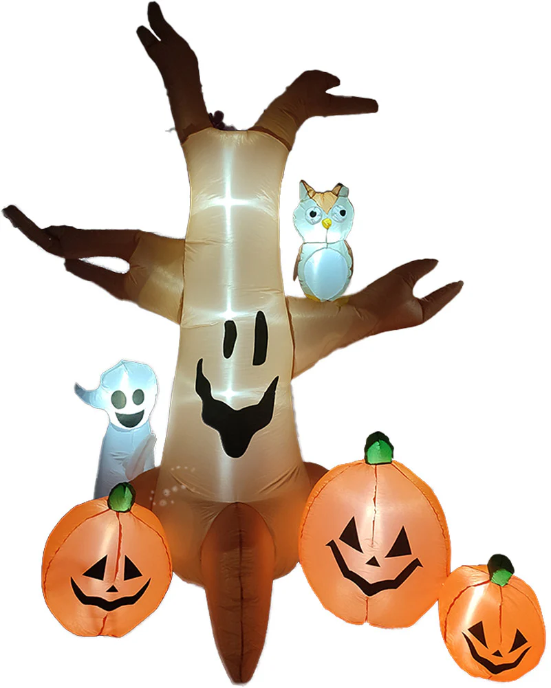 Ghost Family Tree Lawn Inflatable 2.4m - Image 3