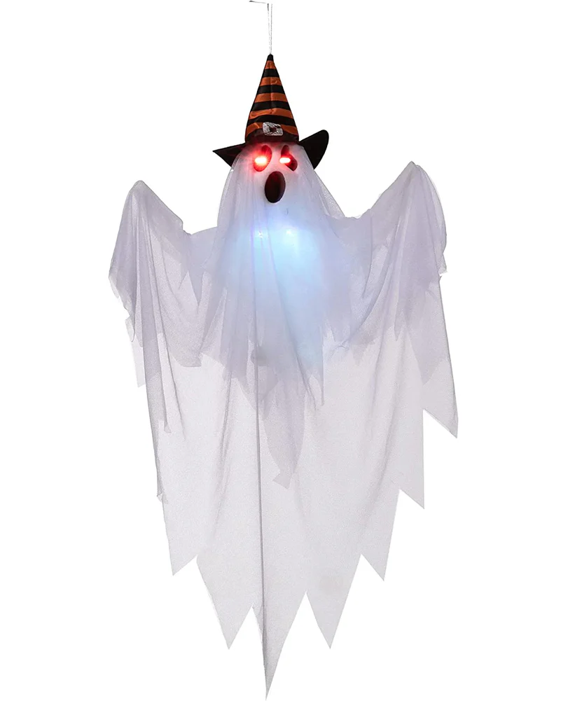 Ghosts with Witch Hats 29.5cm Pack of 3 - Image 3