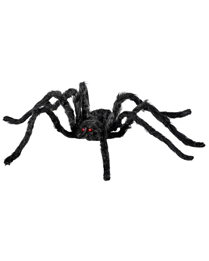 Giant Black Bendable Hairy Spider 75cm - Image 3