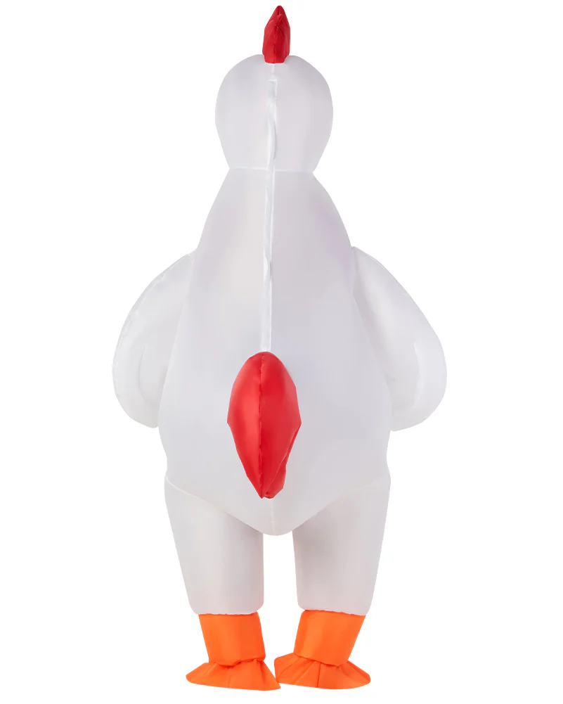 Giant Chicken Inflatable Adult Costume - Image 3