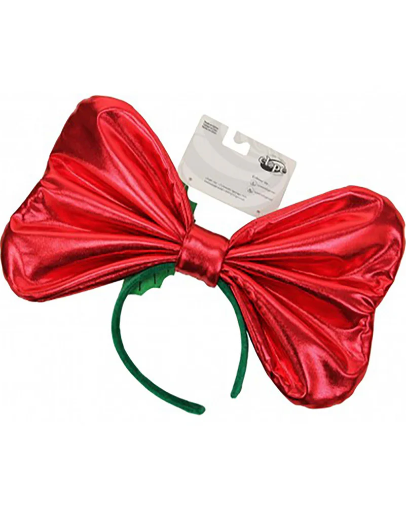 Giant Christmas Bow Headband - Image 3
