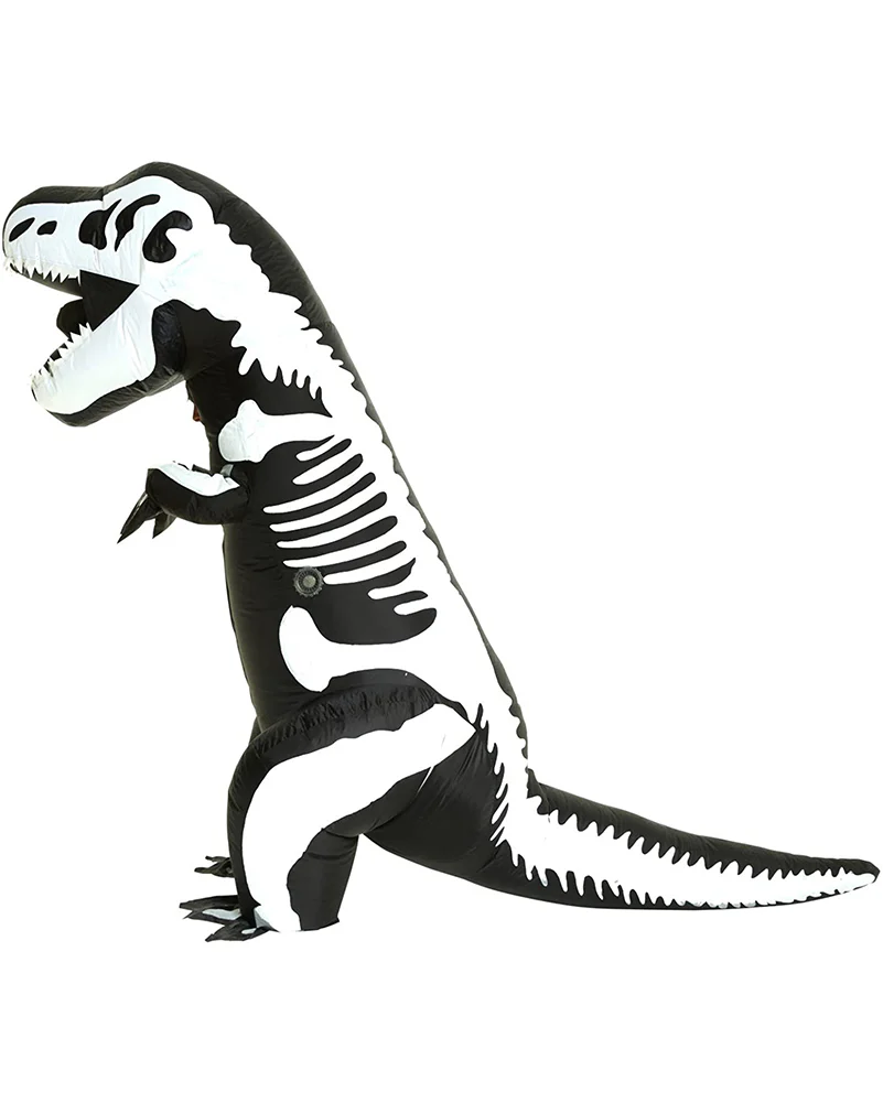 Giant T Rex Inflatable Light Up Kids Costume - Image 3