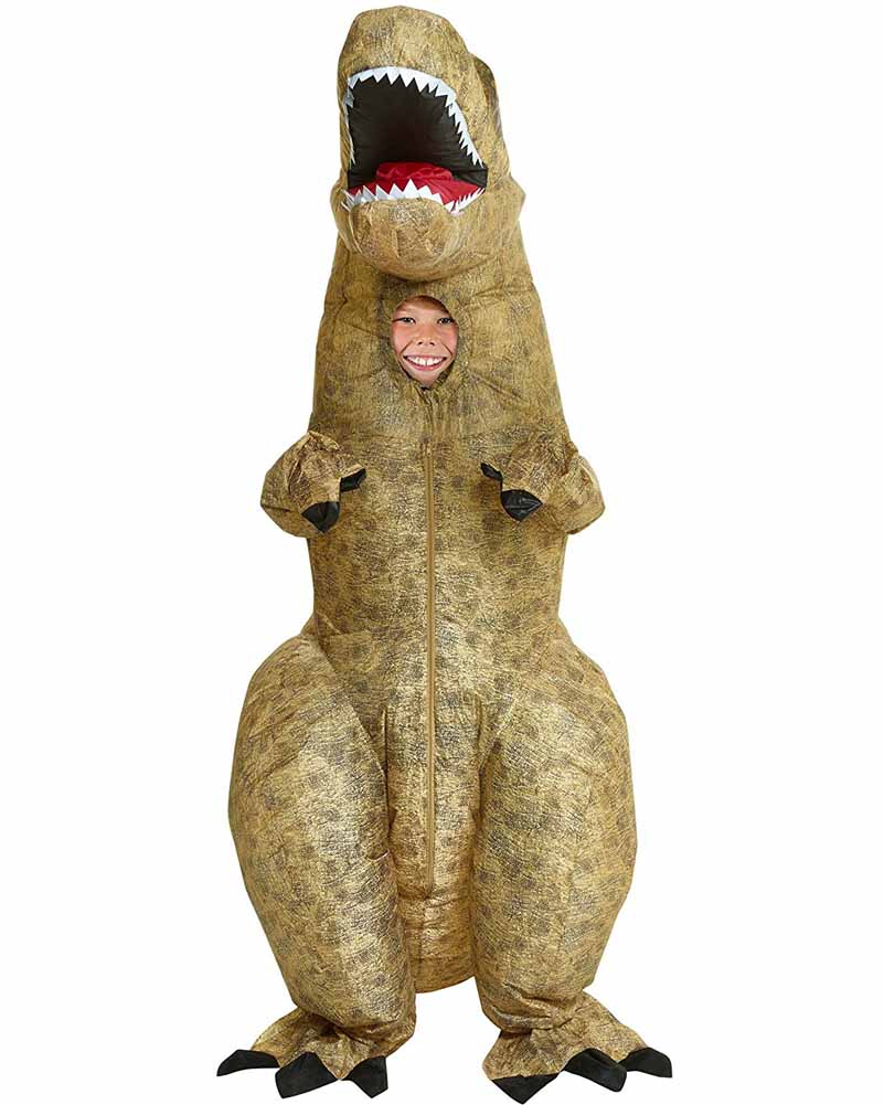Giant Trex Inflatable Kids Costume - Image 2