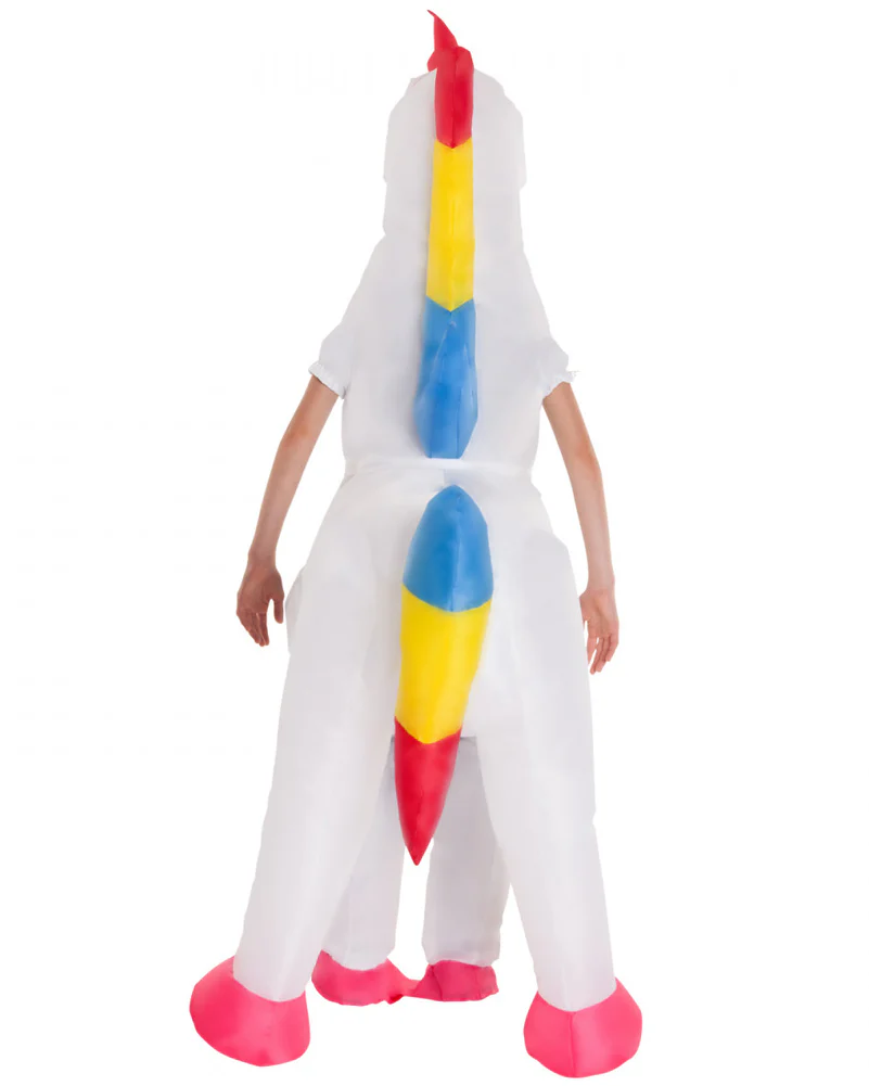 Giant Unicorn Inflatable Kids Costume - Image 4
