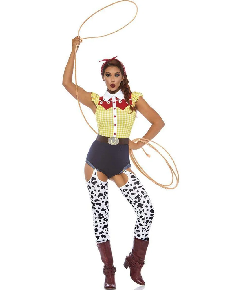 Giddy Up Cowgirl Womens Costume - Image 2