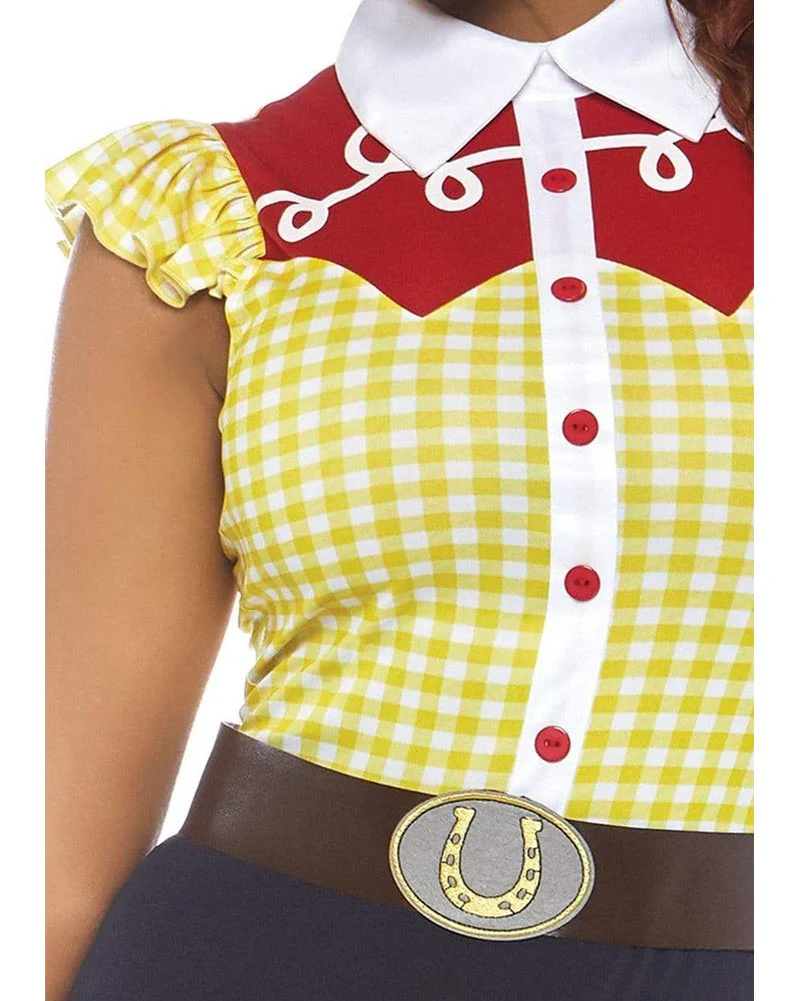 Giddy Up Cowgirl Womens Costume - Image 4