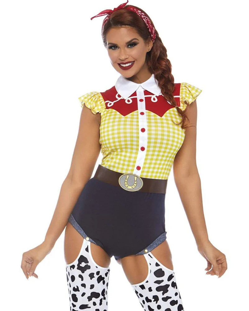 Giddy Up Cowgirl Womens Costume - Image 6