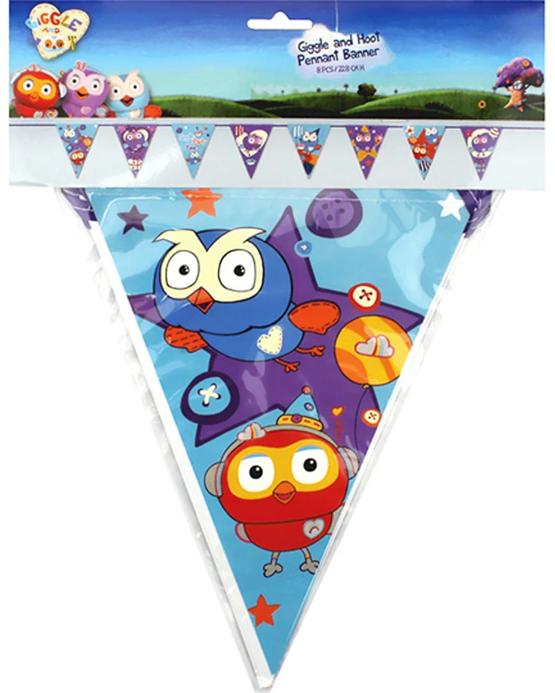 Giggle and Hoot Pennant Flag Banner 2m - Image 2