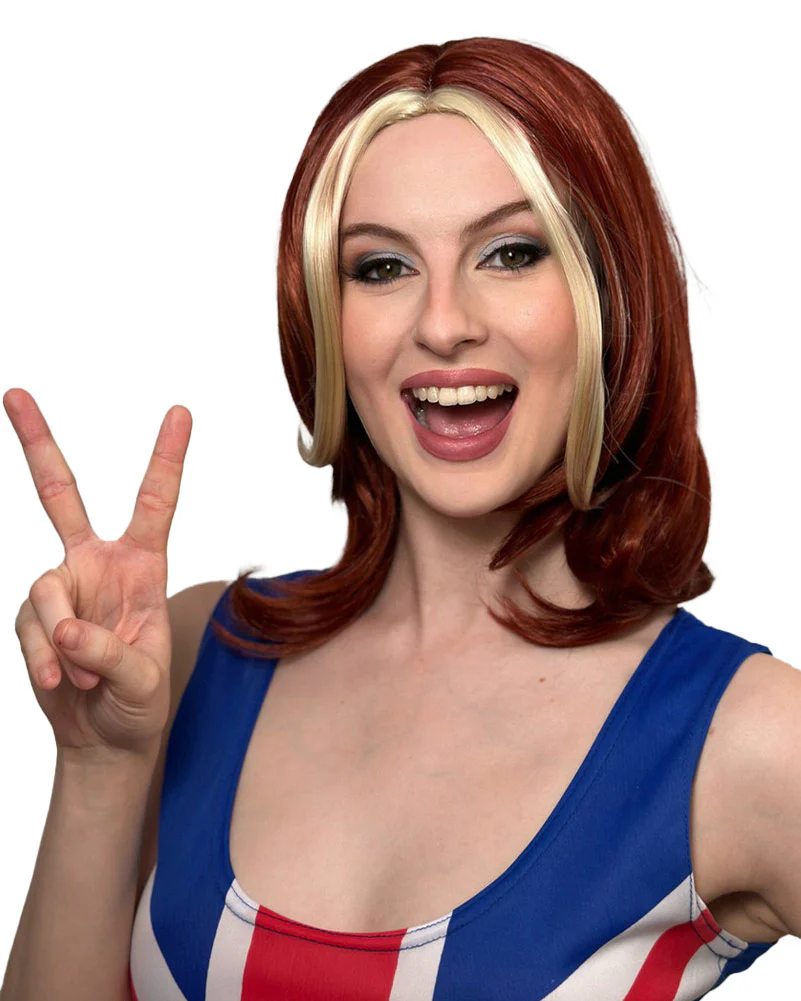Ginger Music Diva Short Auburn Wig - Image 3