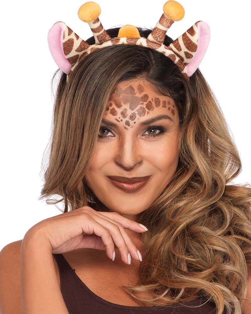 Giraffe Ears Headband and Tail Kit - Image 4