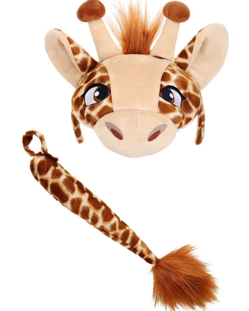 Giraffe Plush Headband and Tail Deluxe Set - Image 3