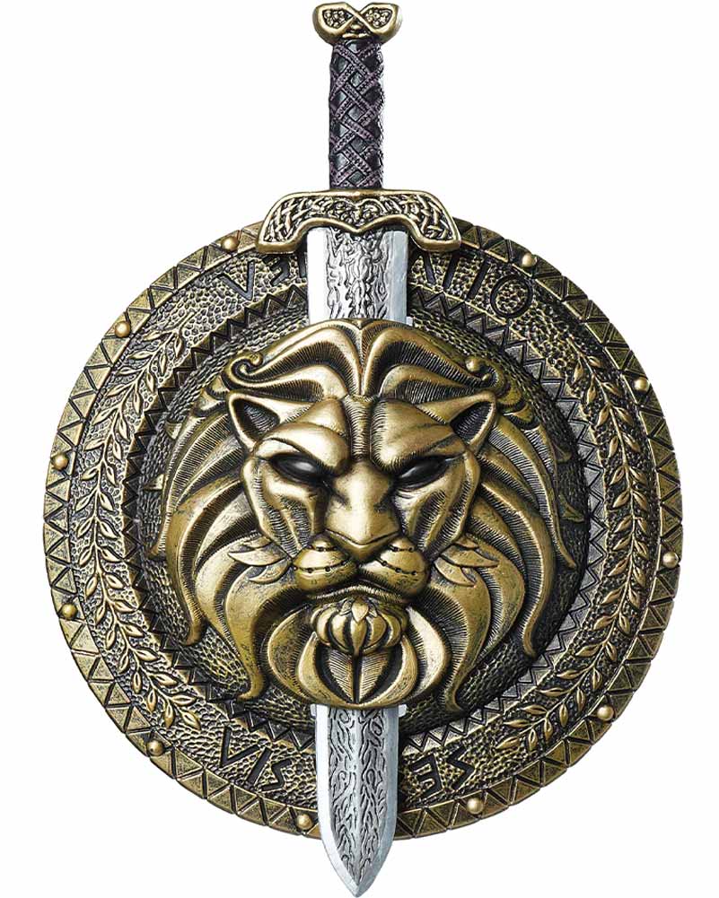 Gladiator Combat Shield and Sword