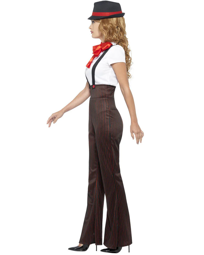 20s Glam Gangster Womens Costume - Image 2