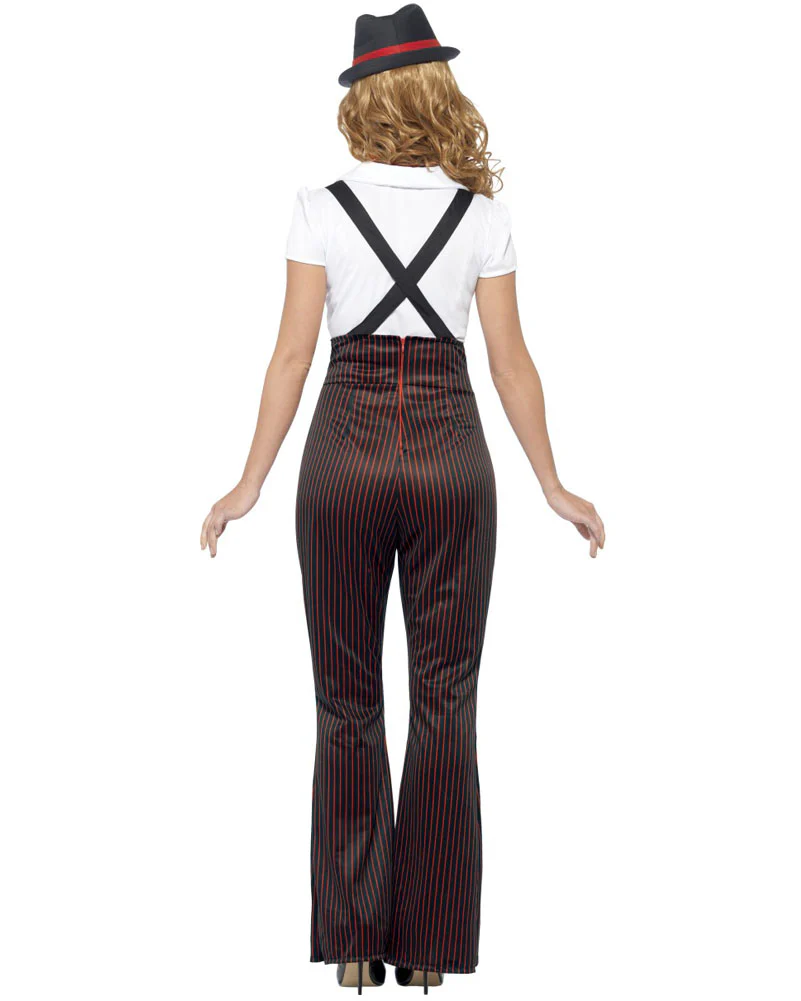 20s Glam Gangster Womens Plus Size Costume - Image 3