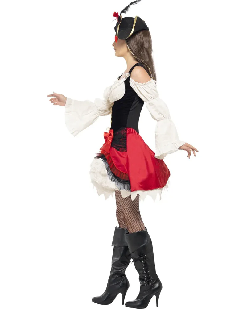 Glamorous Lady Pirate Womens Book Week Costume - Image 2