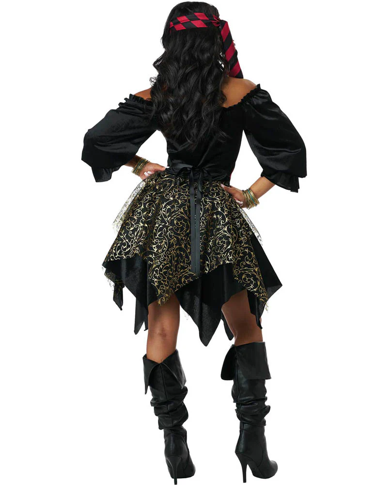 Glimmering Sea Pirate Womens Costume - Image 2