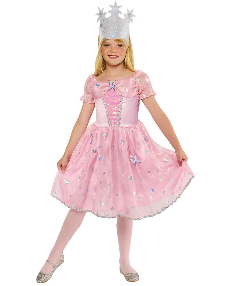 Glinda Deluxe Wizard Of Oz Girls Book Week Costume