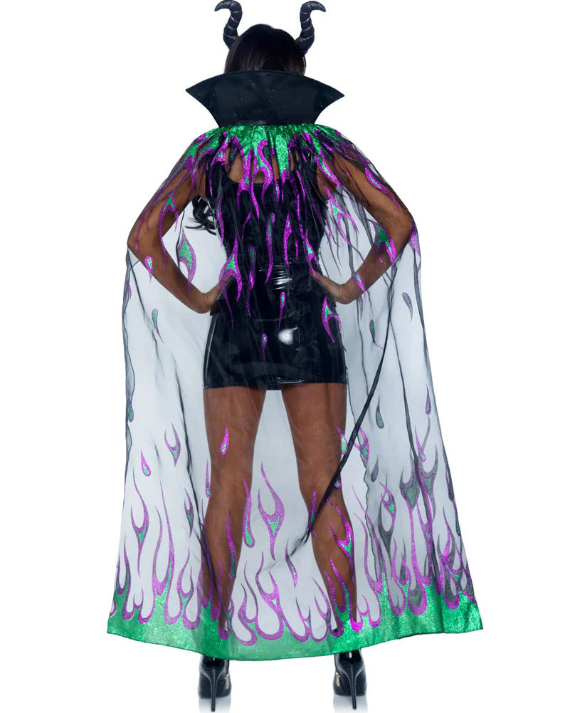 Glitter Flame Cape and Horn - Image 2