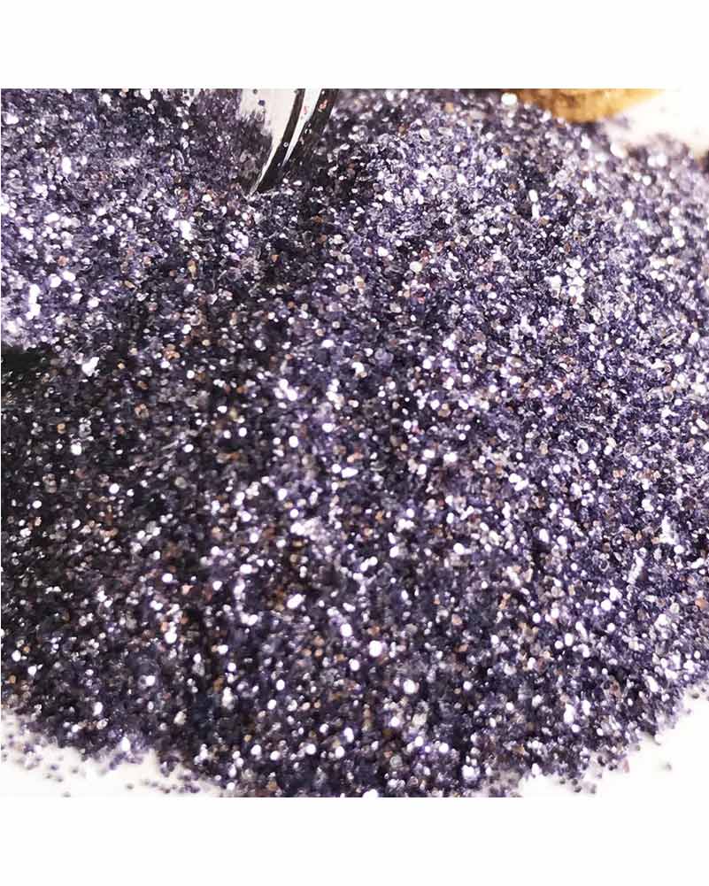 Glo Tatts Bio Glo Biodegradable Lilac Body Glitter 12g - Image 2
