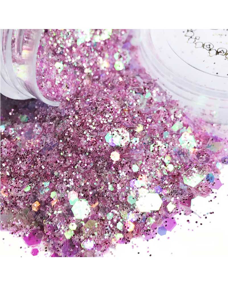 Glo Tatts Glow in the Dark Body Glitter Fairy Floss 10g - Image 2