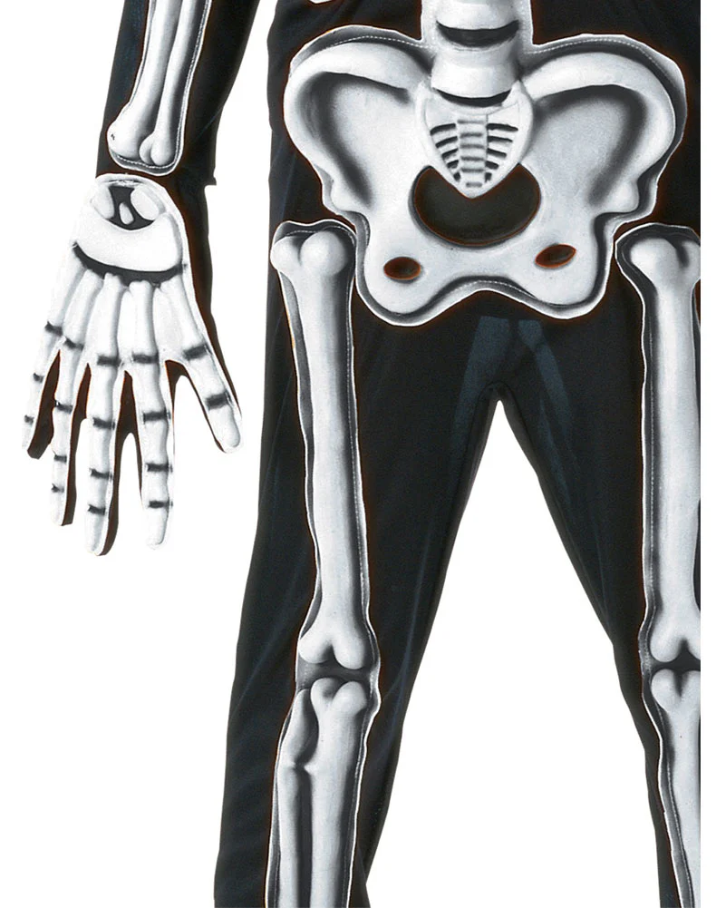 Glow in the Dark EVA Skeleton Kids Costume - Image 3