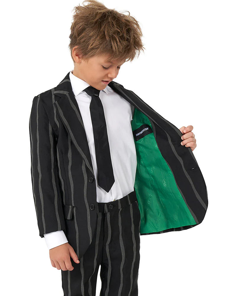 20s Glow in the Dark Pinstripe Boys Suitmeister - Image 3